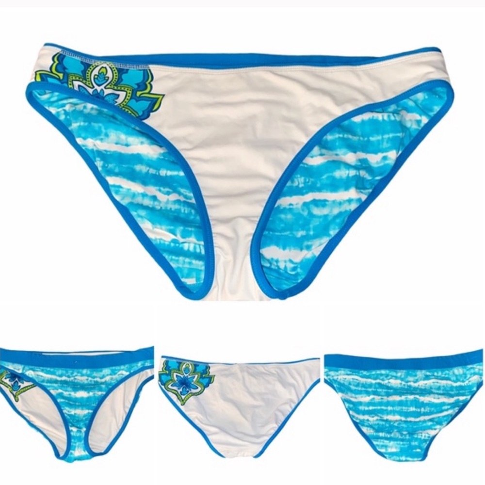 NWT Athleta Reversible Swim Bottoms S